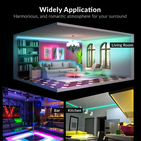 LED Strip Lights App Control | WBM SMART
